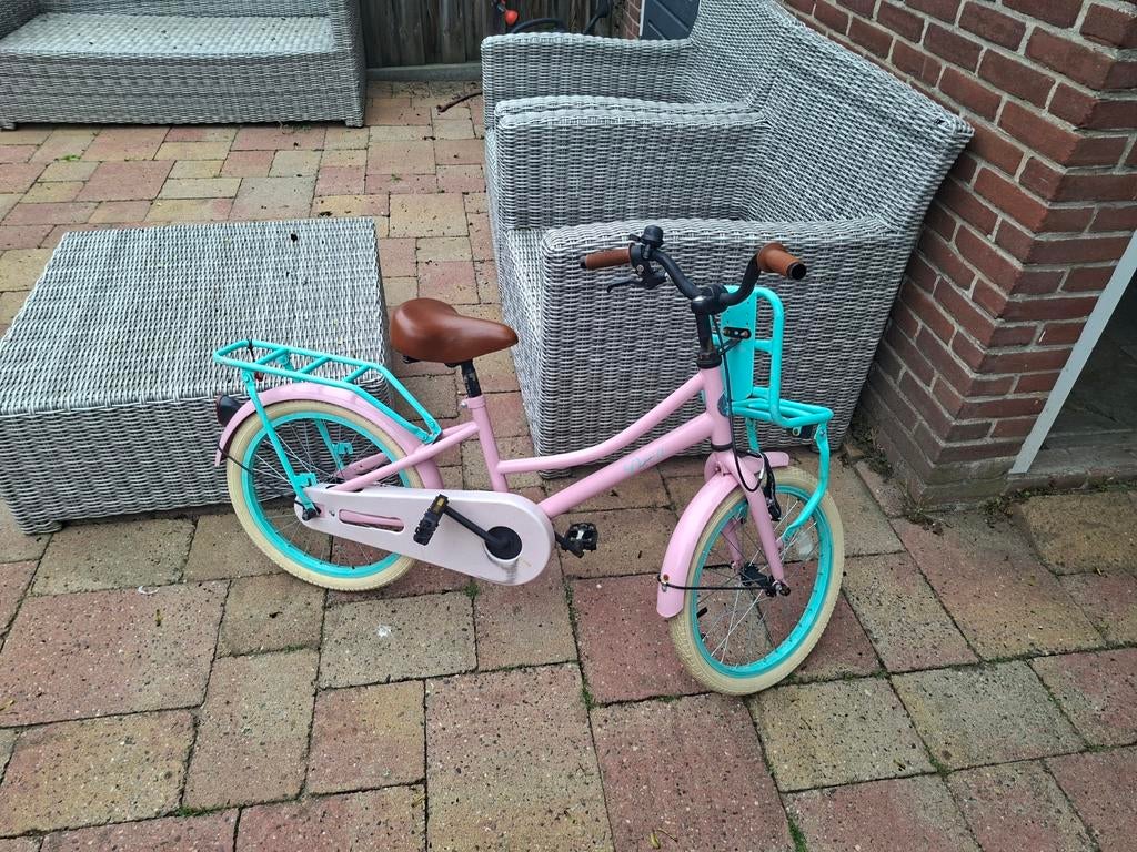 Meisjes fiets 18 inch diva, Ophalen, Gebruikt, 16 tot 20 inch