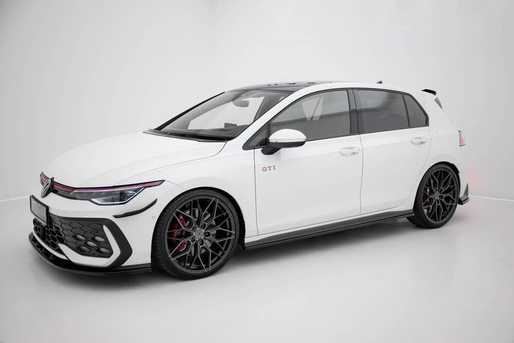 Voorlip sideskirt diffuser achterlip spoiler Golf 8 GTI 24+, Ophalen of Verzenden