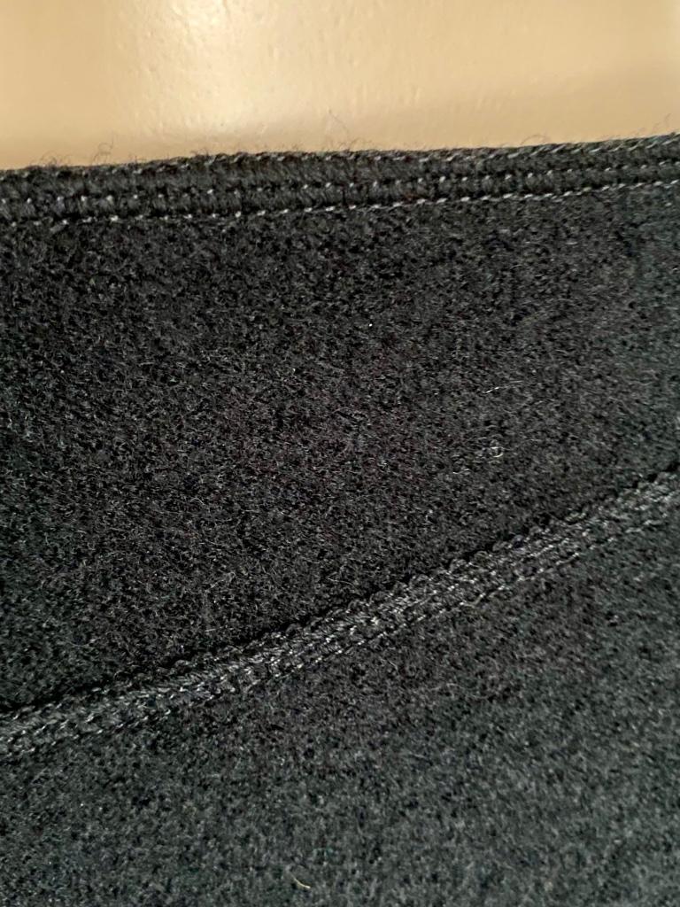 H979 Gerry Weber maat 44=L wollen rok zwart wol, Zwart, Maat 42/44 (L), Ophalen of Verzenden, Zo goed als nieuw