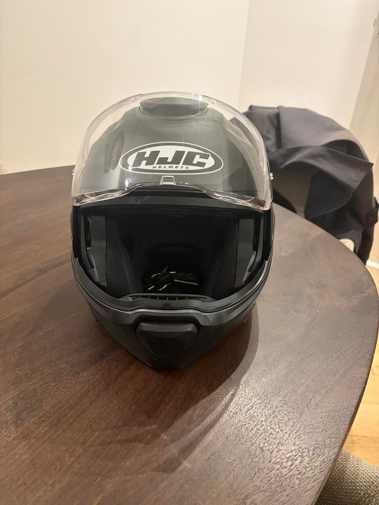 HJC Systeemhelm - Mat Zwart, Motoren, M, Systeemhelm, Heren, HJC