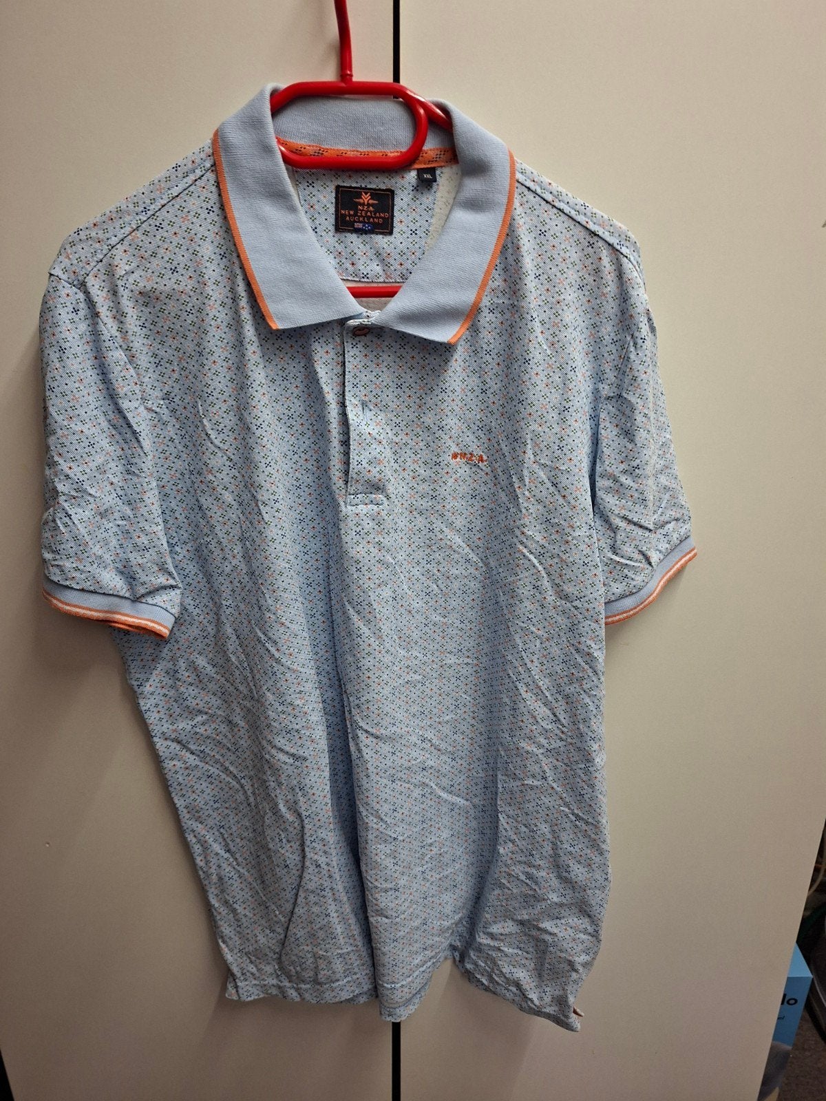 Nza polo maat xxl, Kleding | Heren, Polo's, Ophalen of Verzenden, Zo goed als nieuw, Overige maten, Blauw
