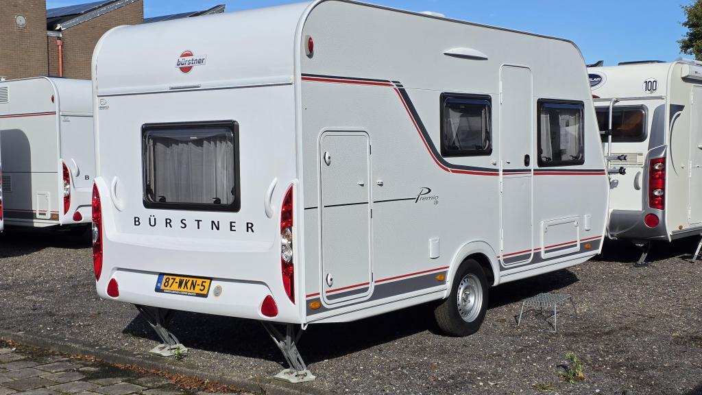 Bürstner Premio Life 415 TK, Caravans en Kamperen, Caravans, Standaardzit, Bedrijf, 750 - 1000 kg, Bürstner