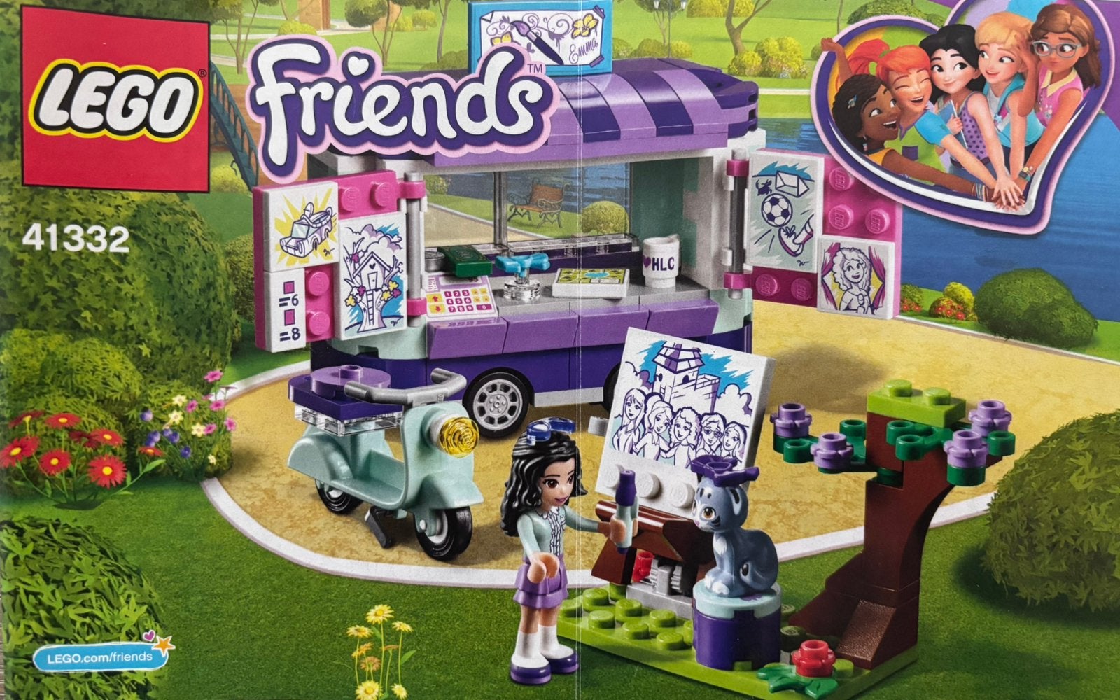 Lego Friends 41332, Ophalen of Verzenden, Zo goed als nieuw