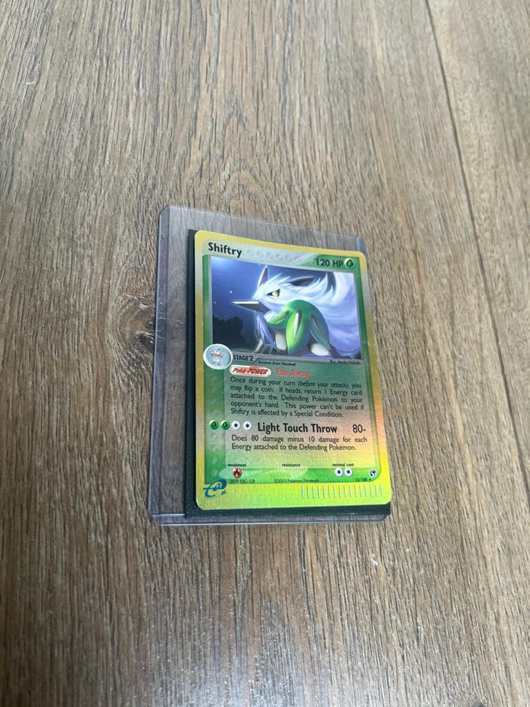 Shiftry Pokémon Kaart Reverse Holk EX Ruby & Sapphire, Hobby en Vrije tijd, Verzamelkaartspellen | Pokémon, Verzenden, Zo goed als nieuw