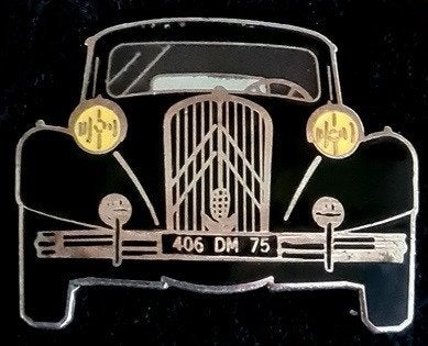 Citroën Traction 405 DM 75 pin-groot, Verzamelen, Verzenden, Nieuw, Transport, Speldje of Pin