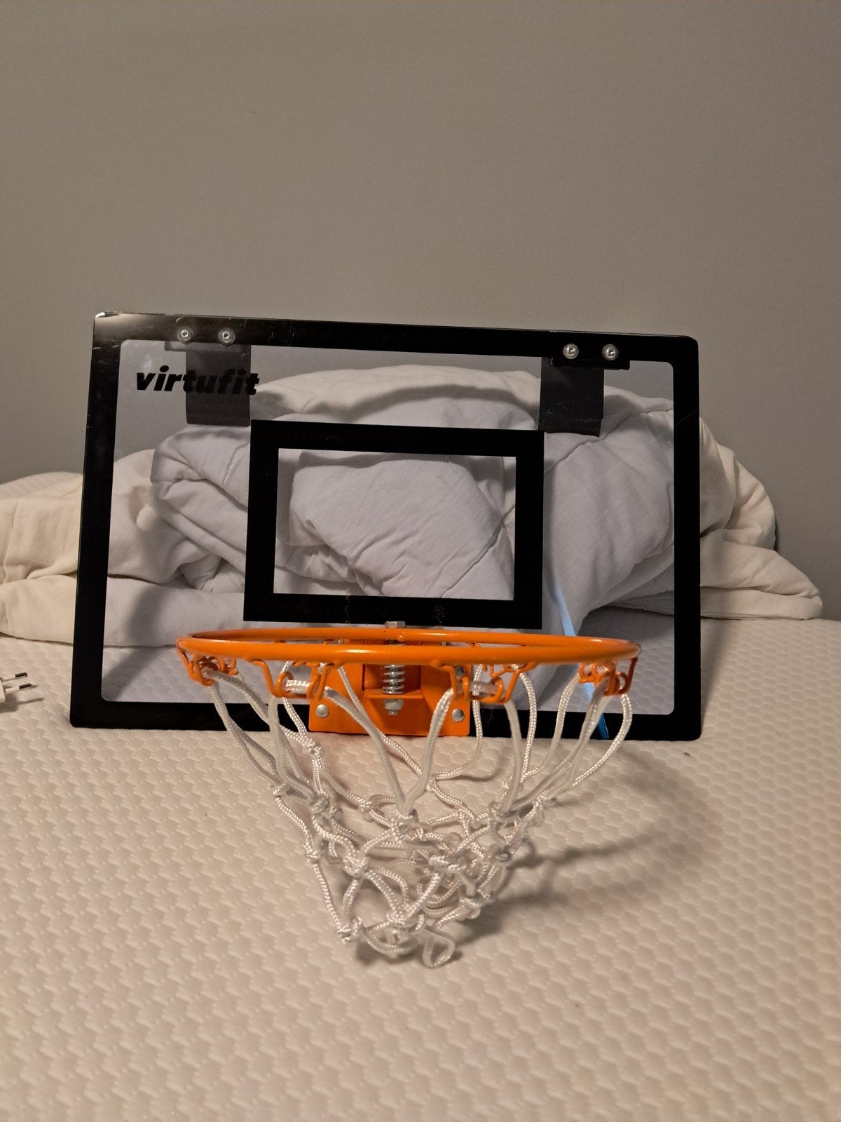 Virtufit basketbalnetje met bord, Ophalen, Gebruikt, Ring, Bord of Paal