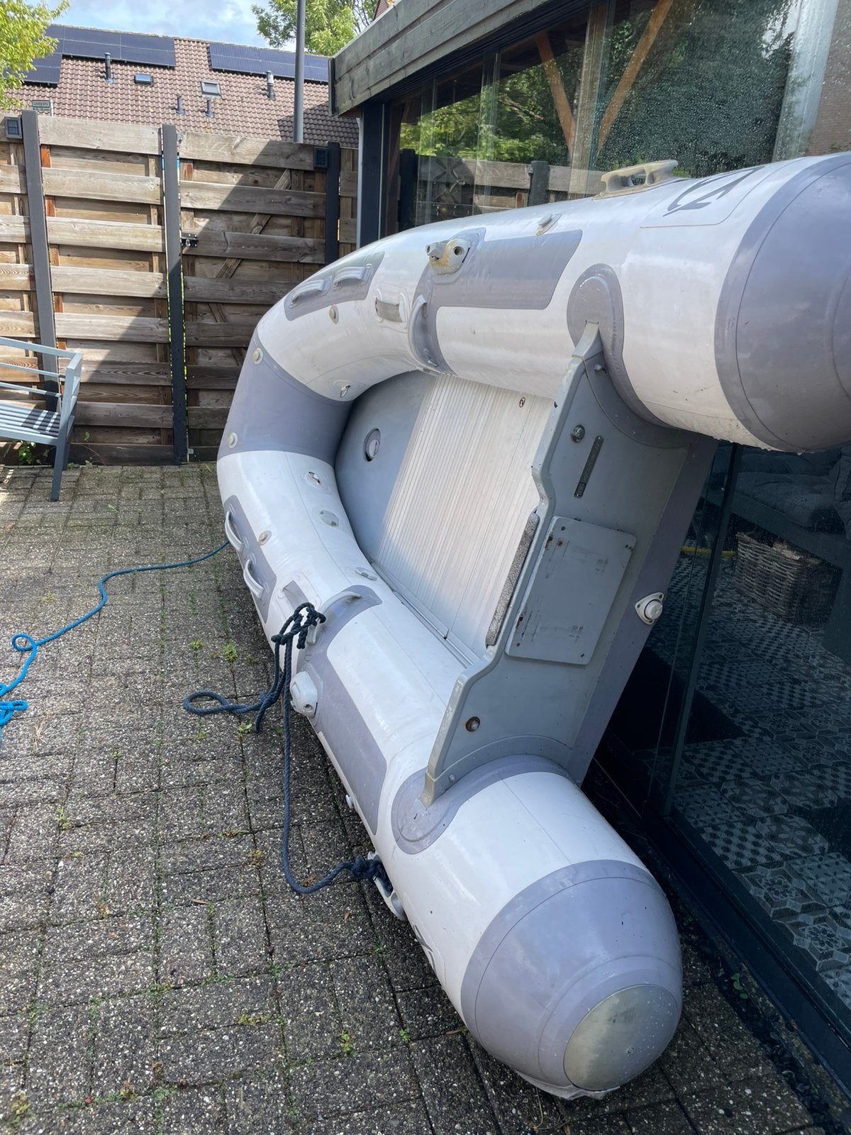 Zodiac Kadet 270 met aluminium bodem incl mercury bb motor, Watersport en Boten, Ophalen, Aluminium, Gebruikt, Inclusief motor