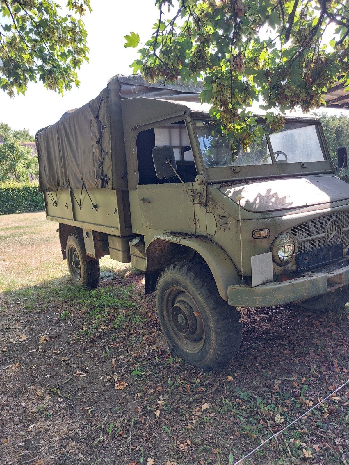 unimog 404 inruil trekker caravan camper oldtimer, foto 2