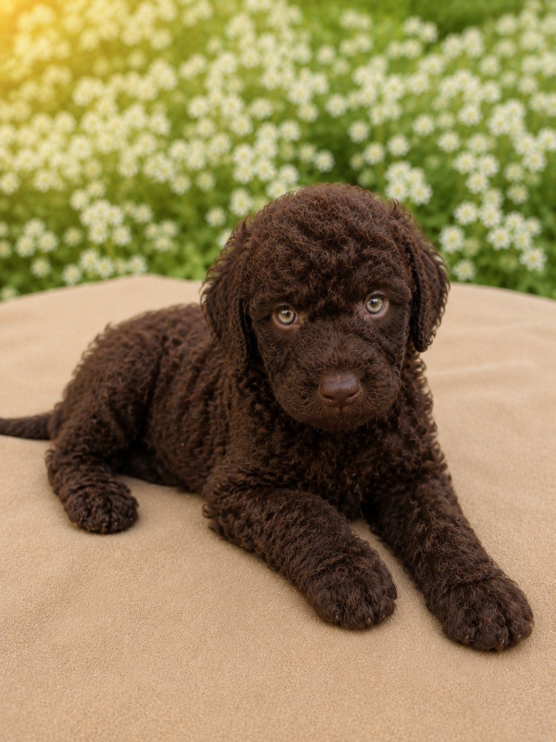 Prachtige Mini choco Doodle (Labradoodle) x dwergpoedel, Dieren en Toebehoren, Parvo, Overige rassen, 8 tot 15 weken, Meerdere