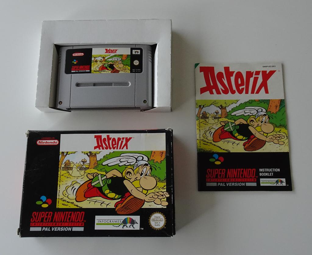 Asterix compleet voor Super Nintendo, 1 speler, Zo goed als nieuw, Vanaf 7 jaar, Ophalen