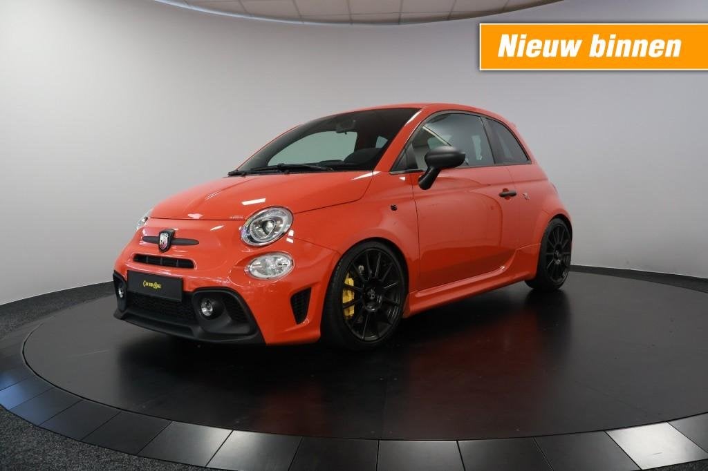 Abarth 695 695 Competizione 180pk  Carbon schaalstoelen, Auto's, Gebruikt, Overige kleuren, Bedrijf, Handgeschakeld