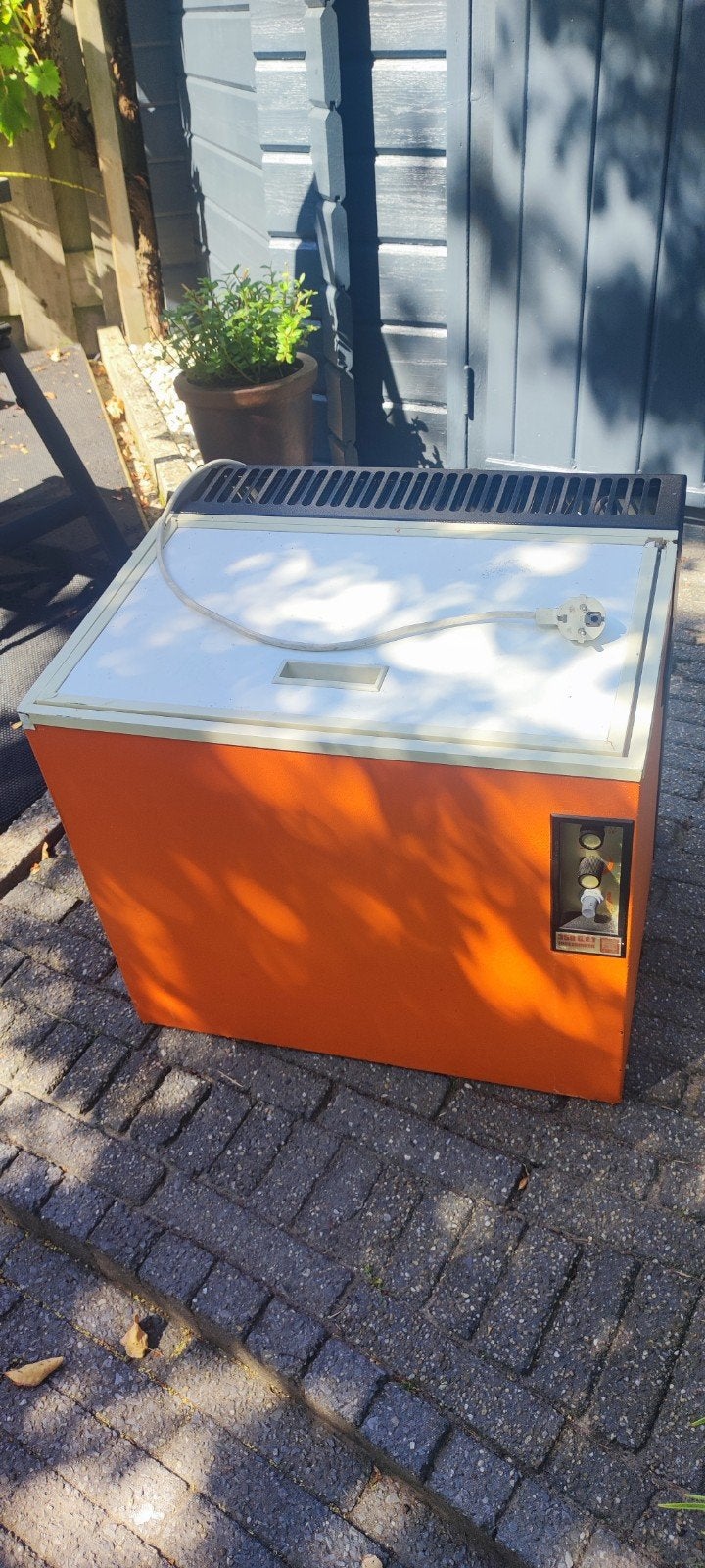 Vintage Freezomatic 358 G.E.T. koelkast, Ophalen, Minder dan 85 cm, Minder dan 75 liter, 45 tot 60 cm