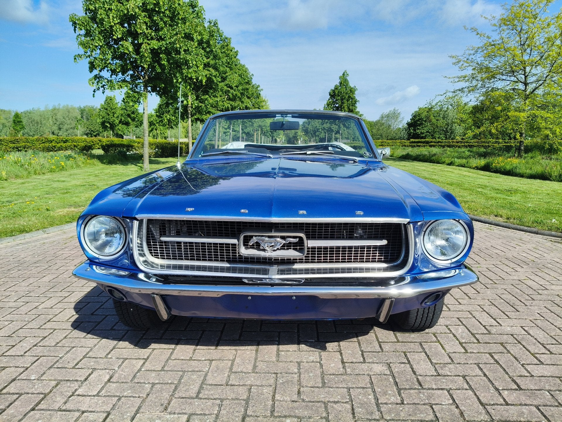 Ford Mustang CONVERTIBLE C CODE (bj 1967, automaat), Auto's, Automaat, Cabriolet, Origineel Nederlands, Ford