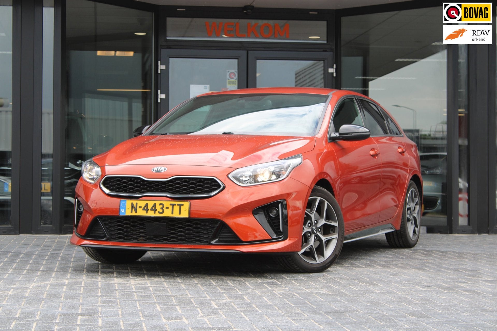 Kia ProCeed 1.5 T-GDi MHEV GT-Line Edition, BTW, Trekhaak Au, Gebruikt, 4 cilinders, 160 pk, Leder en Stof