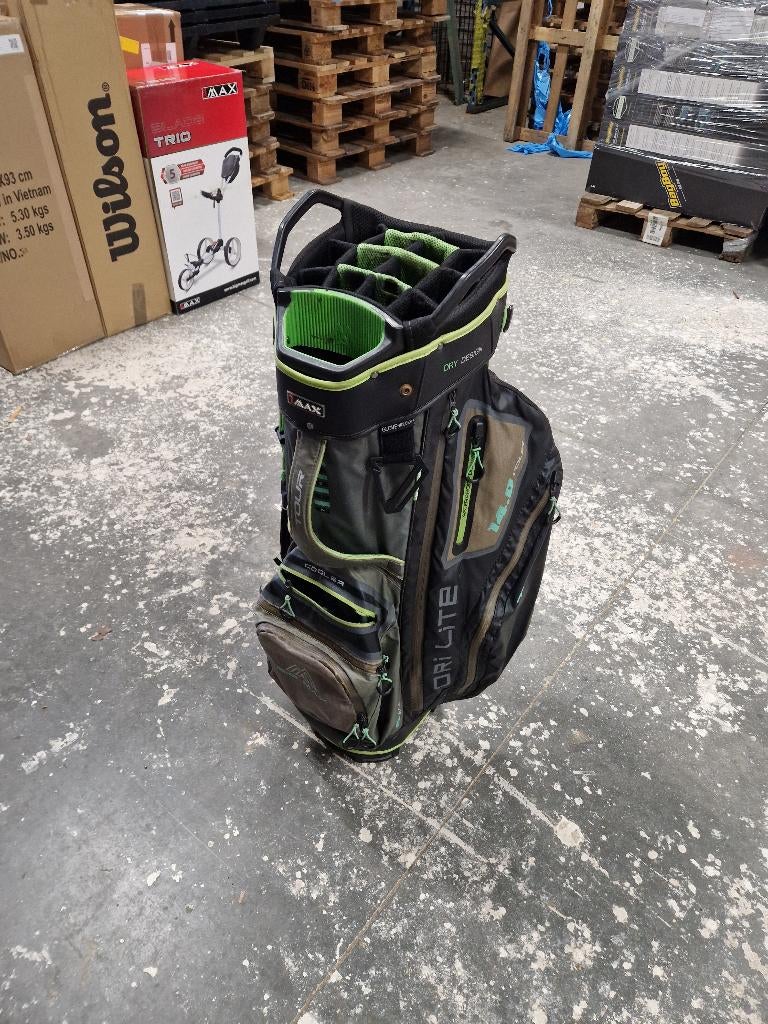 big max drilite tour cart bag, Sport en Fitness, Golf, Ophalen of Verzenden, Gebruikt, Tas, Overige merken