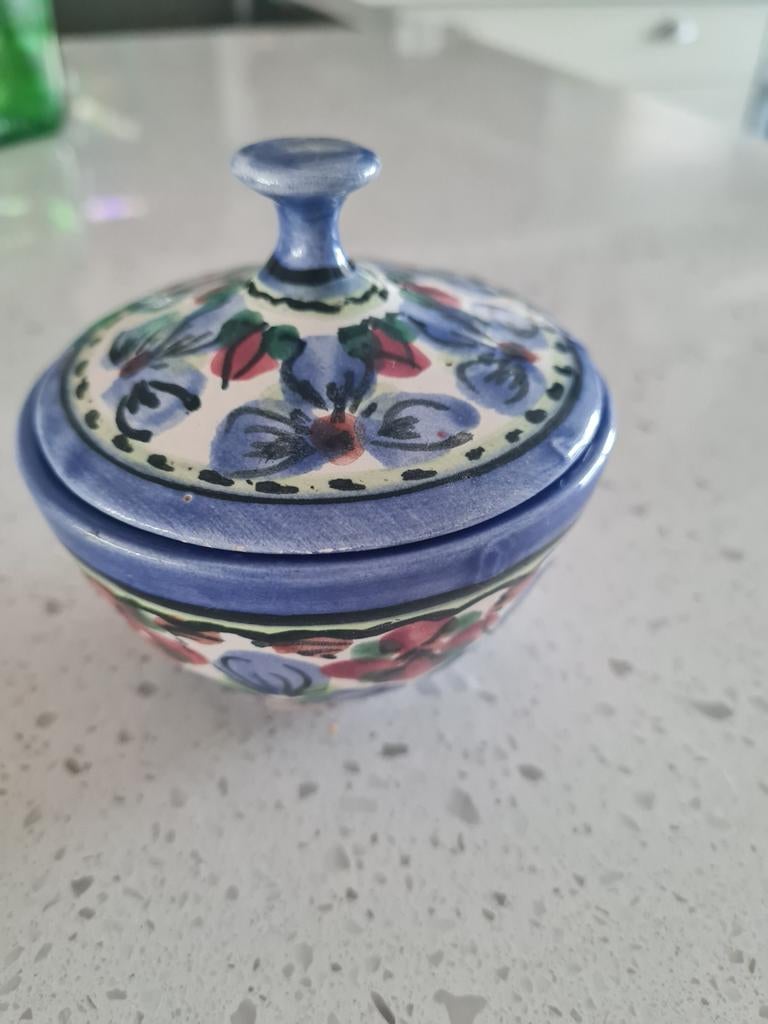 potje met deksel, handgeschilderd de olde Kruyk de PUL, Ophalen of Verzenden