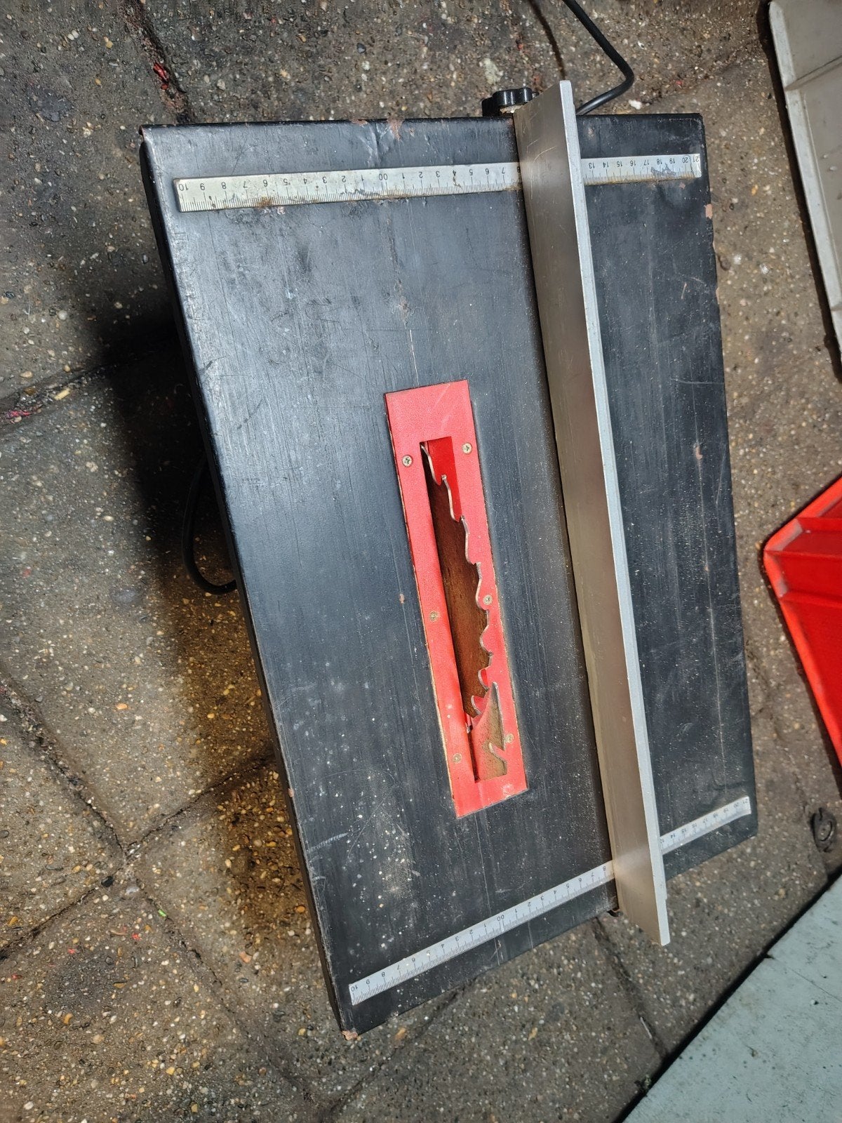 Power Tool Tafelzaag 600W - Gebruikt, Ophalen, Gebruikt, Cirkelzaag, 600 tot 1200 watt