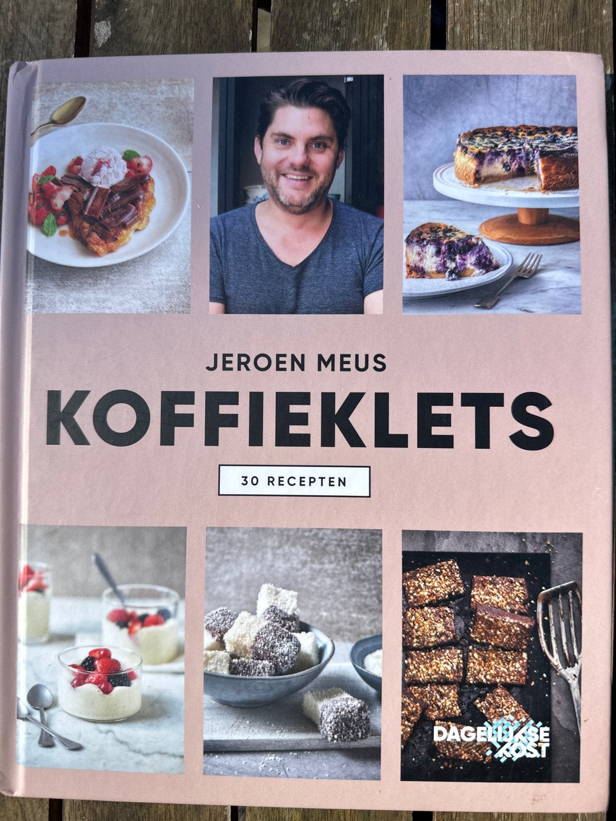 Koffieklets - 30 recepten van Jeroen Meus, Verzenden, Zo goed als nieuw, Europa, Taart, Gebak en Desserts