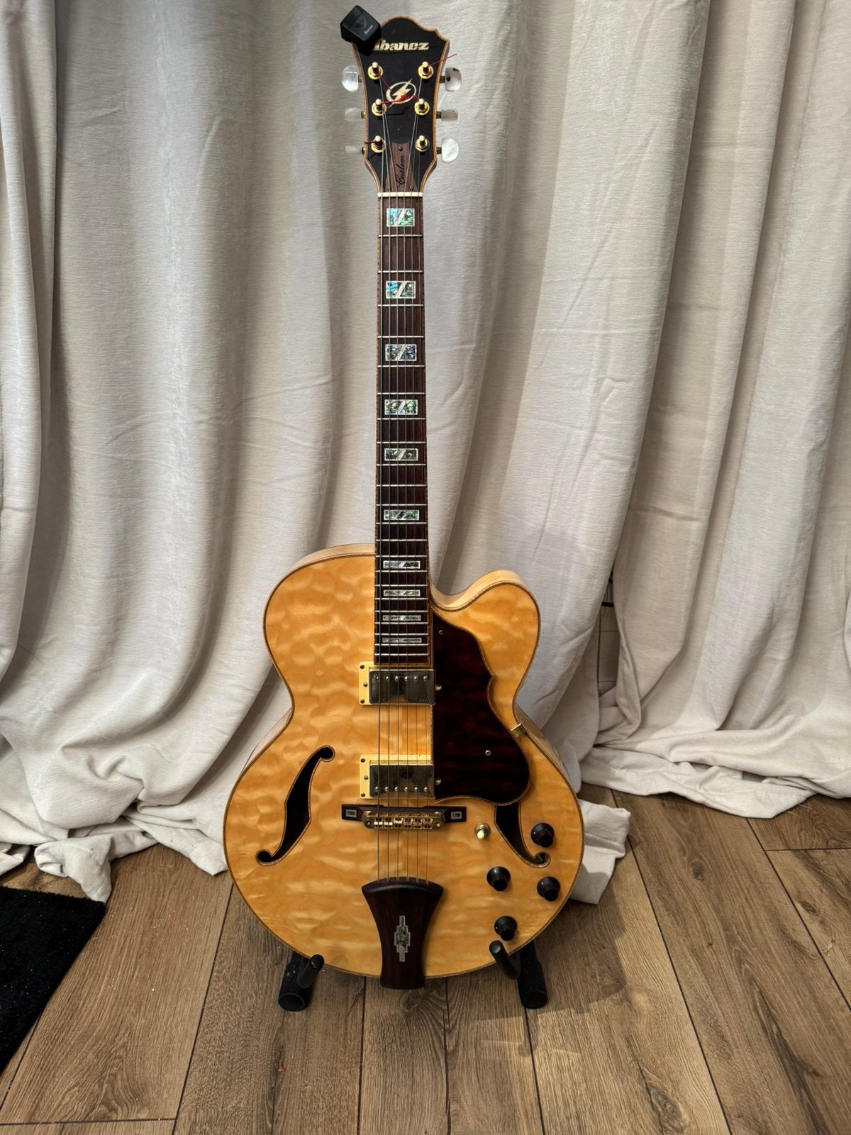 Ibanez Artcore AF125  NT 12 01 semi akoestisch jazz, Muziek en Instrumenten, Ophalen, Zo goed als nieuw, Hollow body, Ibanez