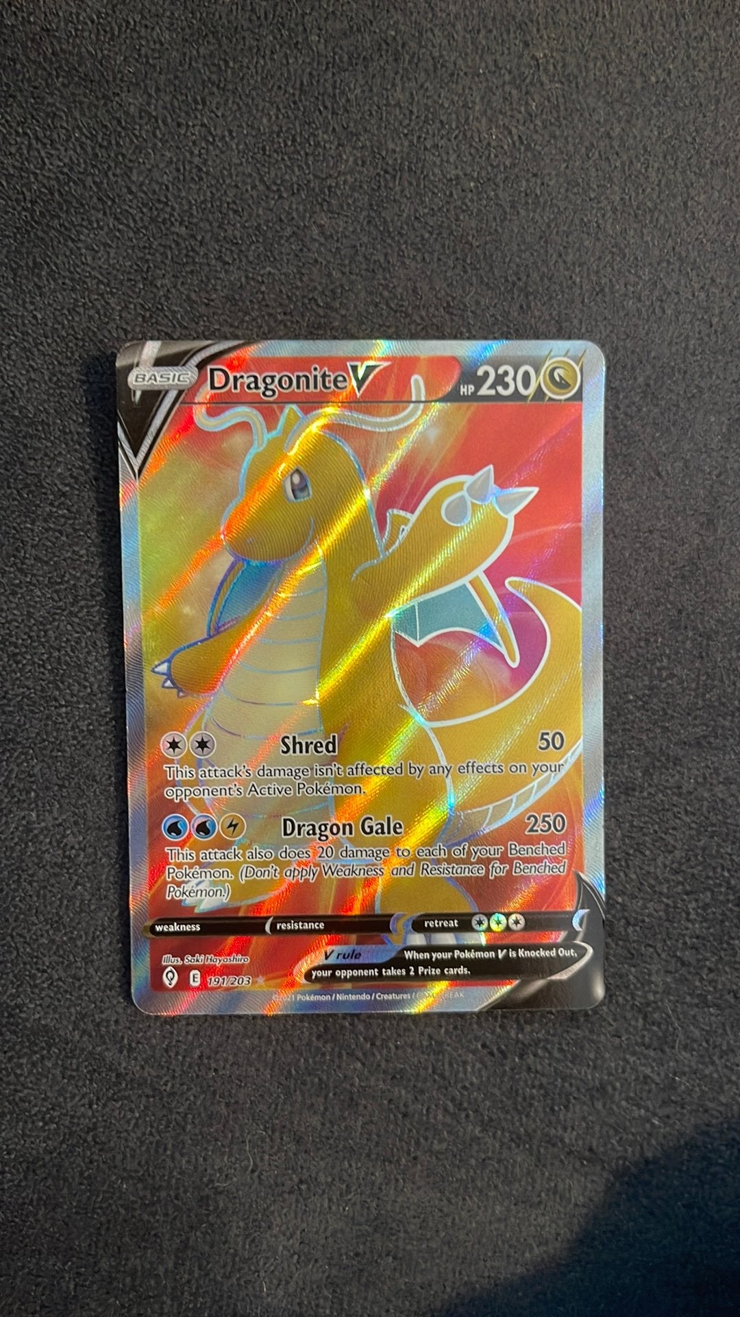Pokémon kaart naam Dragonite, Ophalen of Verzenden