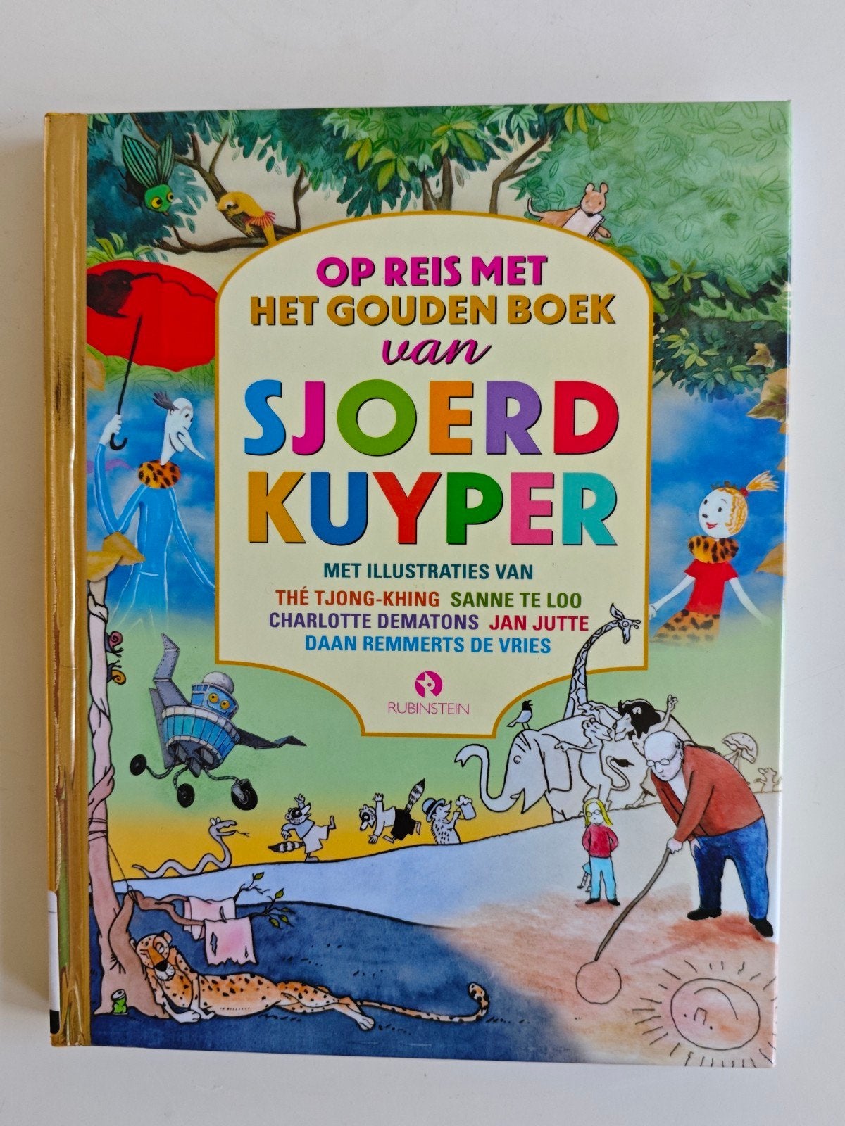 Op Reis Met Het Gouden Boek van Sjoerd Kuyper, Boeken, Ophalen of Verzenden, Zo goed als nieuw, Fictie algemeen