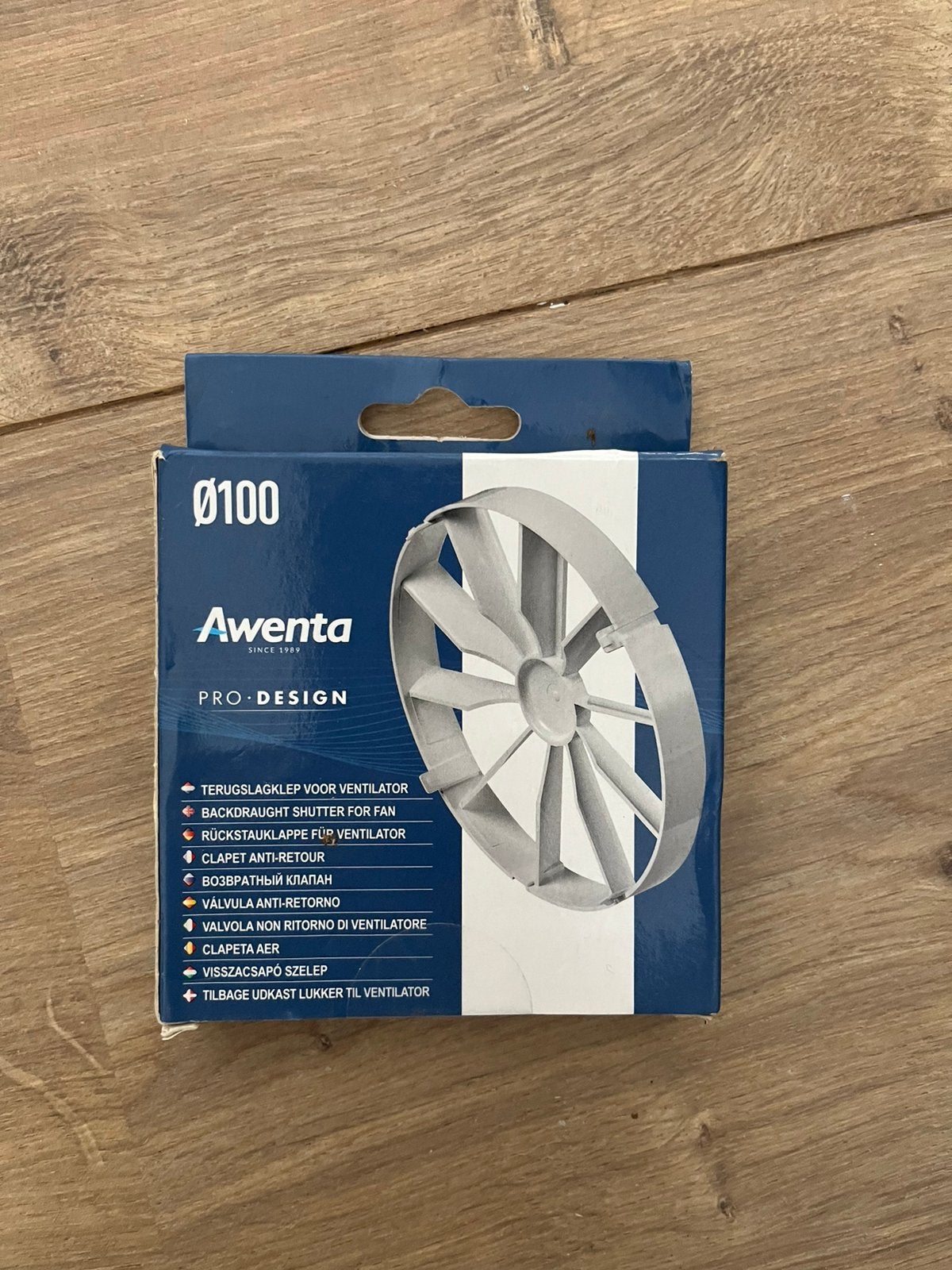 Terugslagklep ventilator D100 Awenta, Ophalen of Verzenden, Nieuw