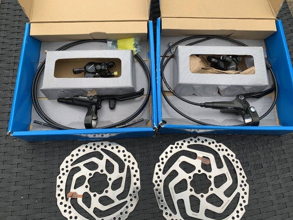 Shimano M6100 remset (nieuw en compleet), Remmen, Gravelbike, Nieuw, Ophalen of Verzenden