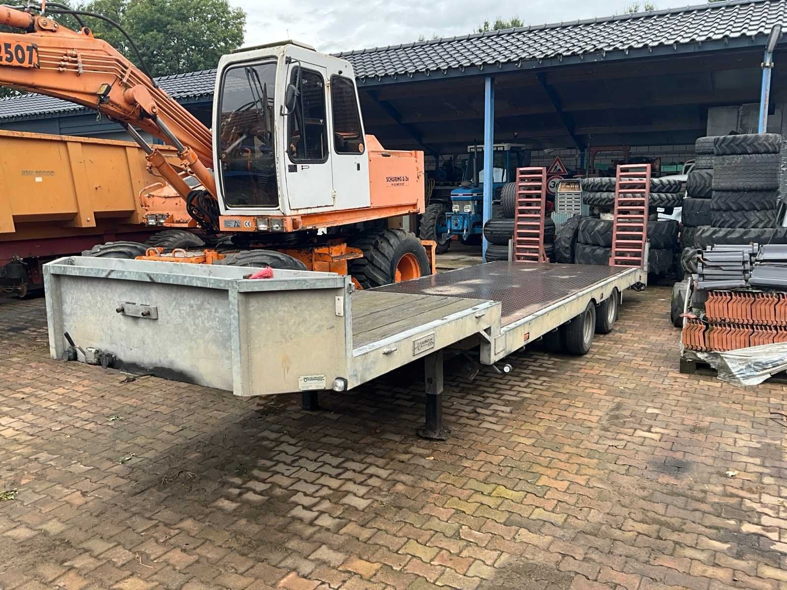 2001 Veldhuizen P 31 5A Dieplader, Auto's, Overige brandstoffen, Origineel Nederlands, Bedrijf, Aanhangers en Opleggers