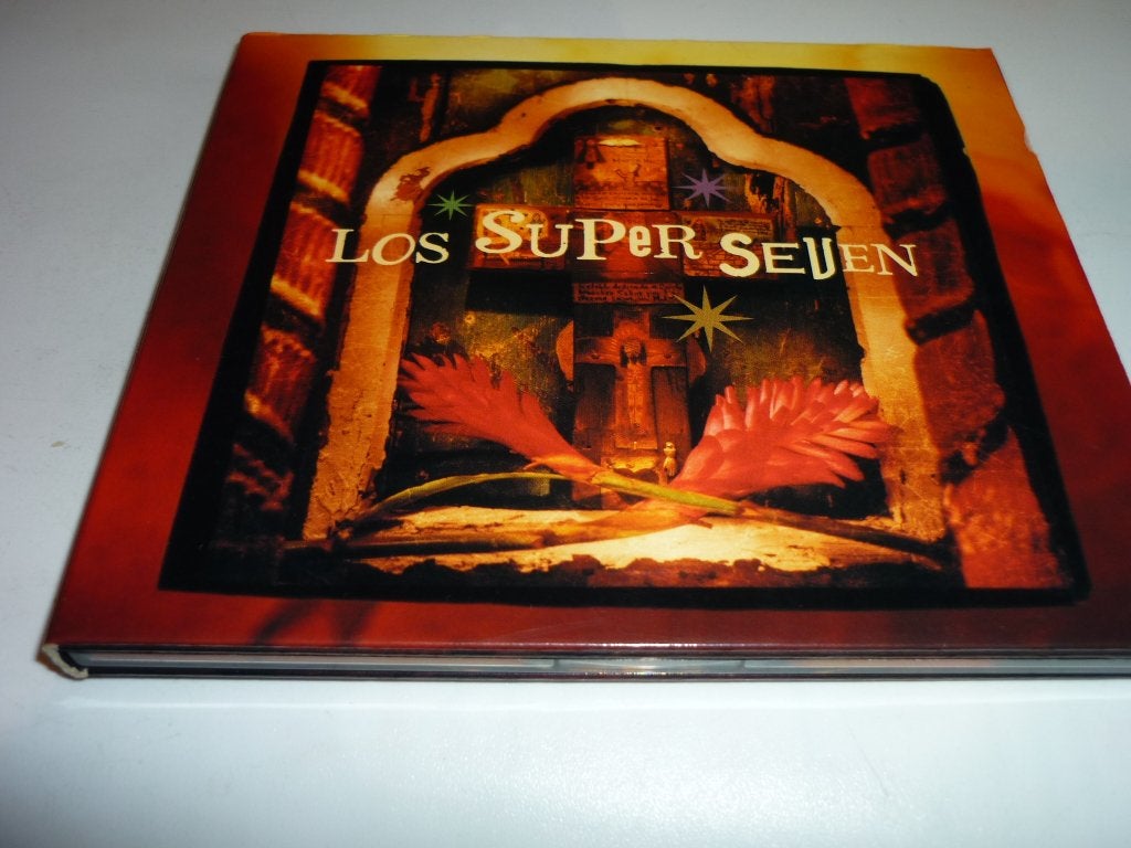 Los Super Seven - CD (1998) - Americana/Country, Cd's en Dvd's, Americana, Gebruikt, Ophalen of Verzenden, Inclusief boekje