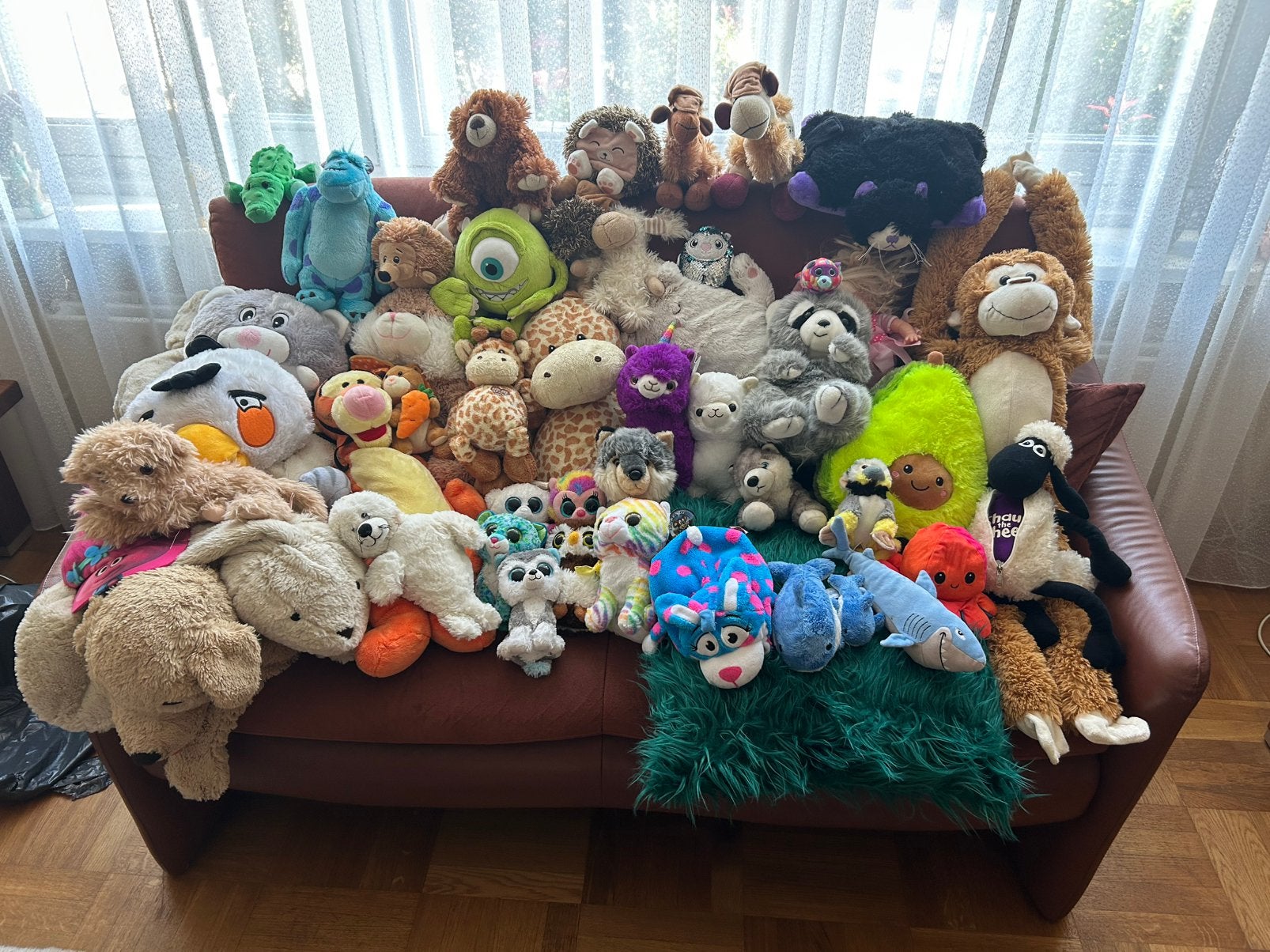 Grote collectie knuffels - Diverse soorten en maten, Gebruikt, Disney, Overige typen, Ophalen of Verzenden