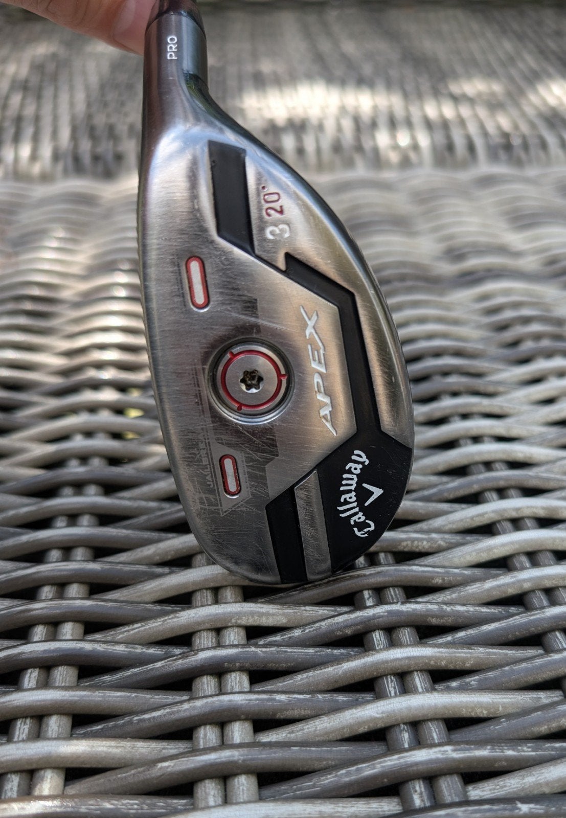 Callaway Apex Pro 21 Hybride 3 (20) – Mitsubishi Shaft, Ophalen of Verzenden, Zo goed als nieuw, Club, Callaway