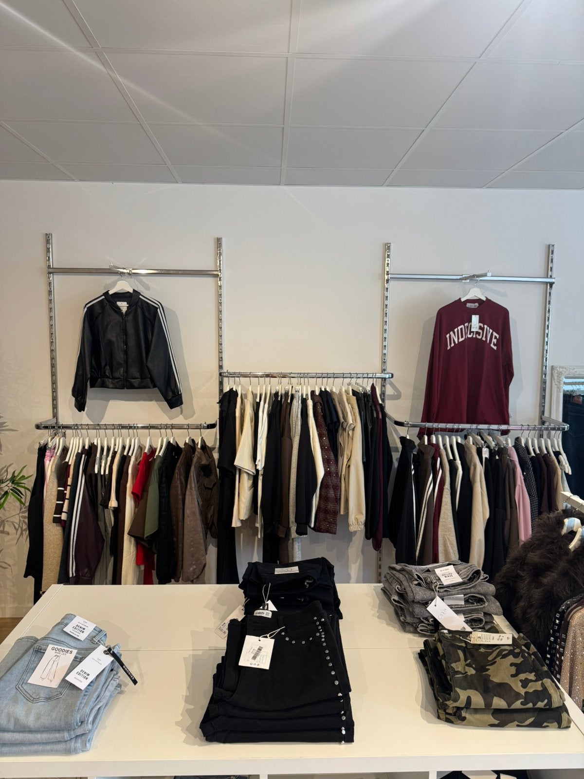 Wandsysteem kleding, Ophalen, Gebruikt