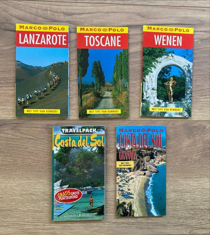 Reisgidsen Marco Polo & Travelpack: Toscane, Wene, Europa, Ophalen of Verzenden, Zo goed als nieuw, Reisgids of -boek