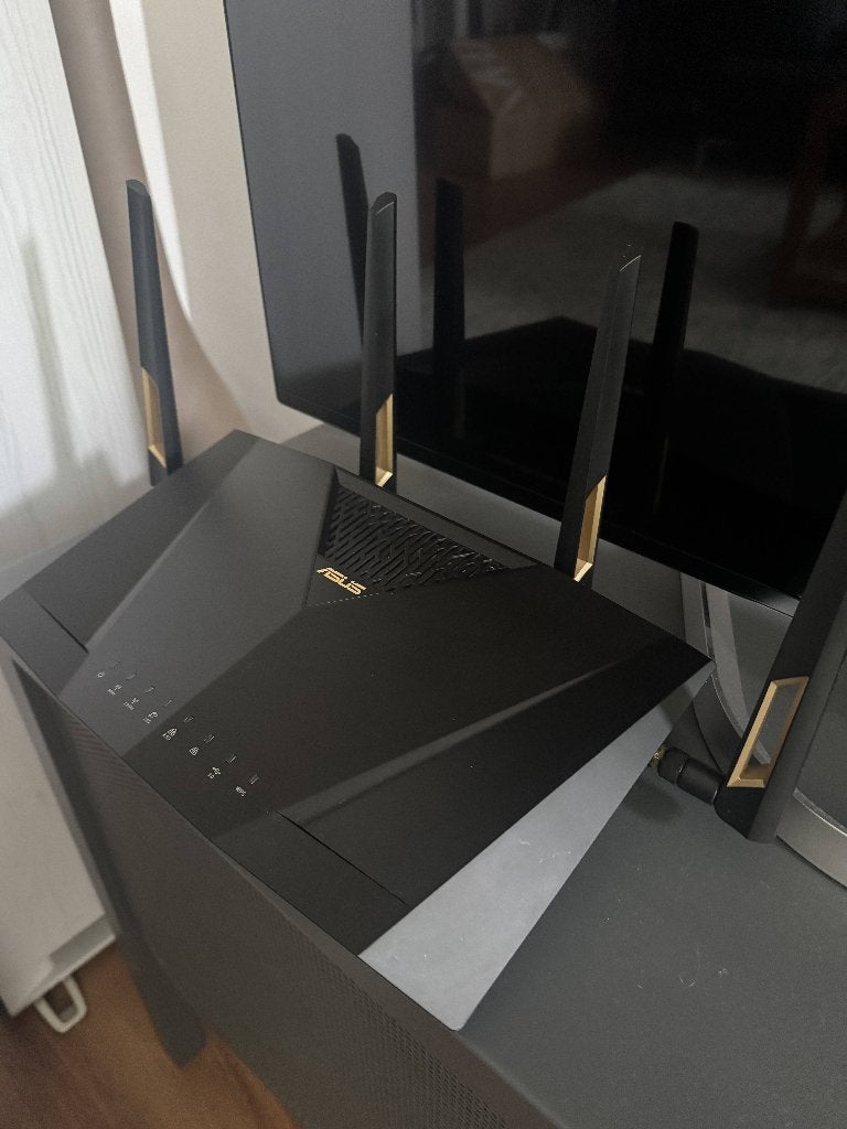 ASUS RT‑AX88U Pro WiFi 6 router, Ophalen of Verzenden, Zo goed als nieuw, Router, ASUS