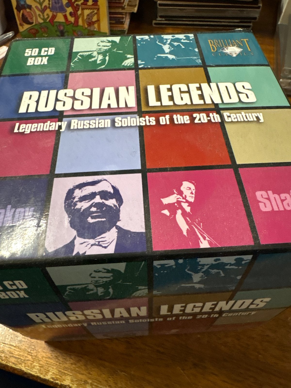 Russian Legends - 50 CD Boxset met legendarische solisten, Boxset, Overige componisten, Modernisme tot heden, Ophalen of Verzenden