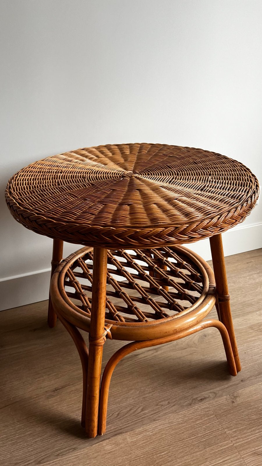 Rotan salontafel, Ophalen, Overige materialen, Minder dan 50 cm, Gebruikt