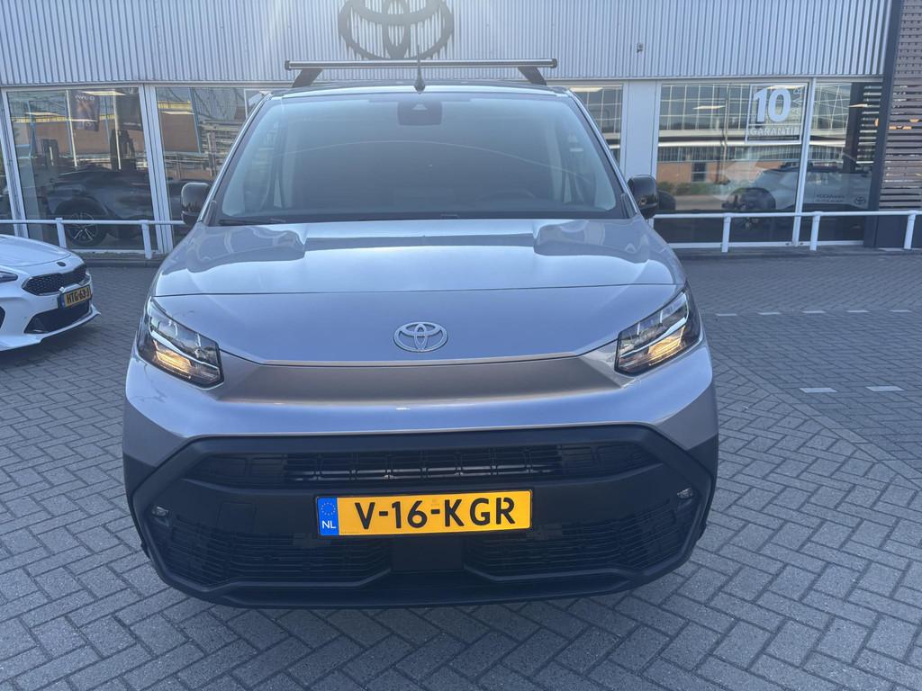 Toyota PROACE CITY Electric Navigator Long 50 kWh 1e eigenaa, Auto's, Bestelauto's, Gebruikt, Origineel Nederlands, Zilver of Grijs