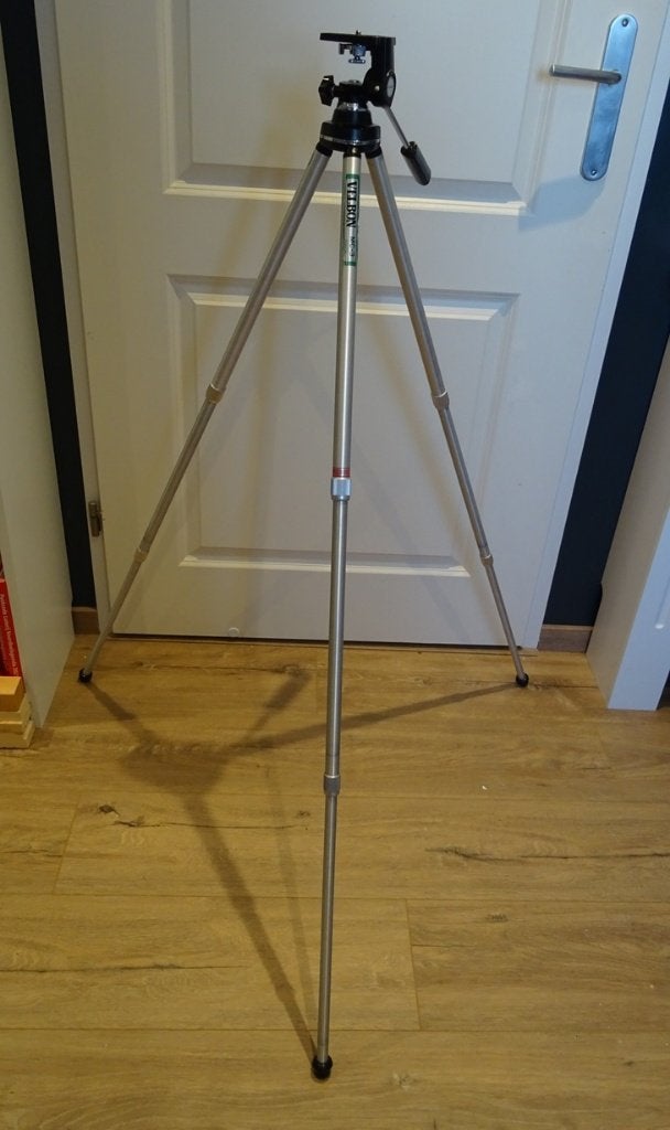 Velbon MC-3 1822320 statief, Ophalen of Verzenden, Zo goed als nieuw, 125 cm of minder, Driepoot