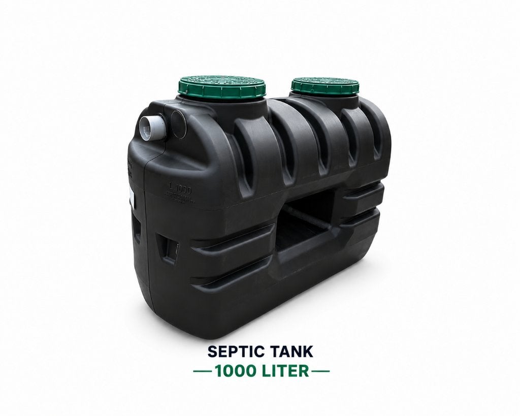 Septic tank 1000 liter nieuw op voorraad & direct leverbaar, Verzenden, Nieuw, Rikutec, Nvt