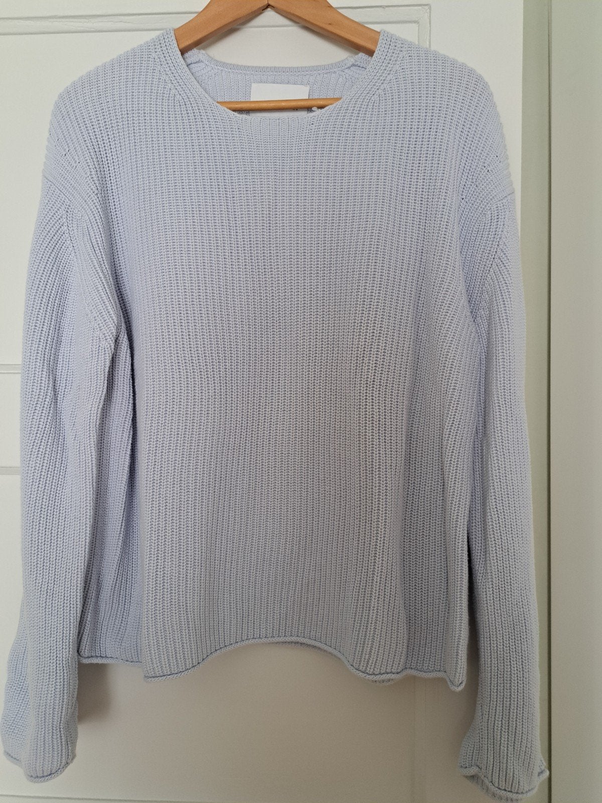 Fijne en mooie zachte kleur trui van Samso& Samsoe, Kleding | Dames, Samsoe samsoe, Blauw, Maat 42/44 (L), Ophalen of Verzenden