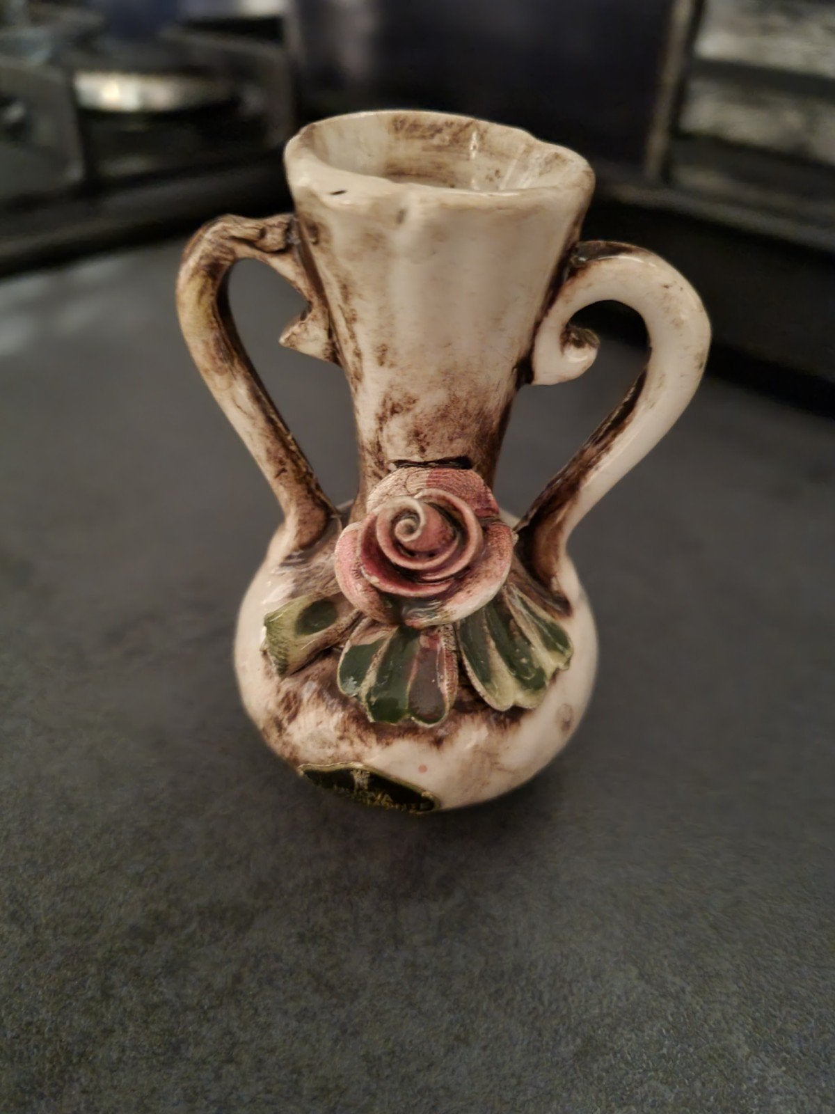 Capodimonte mini vaasje, Antiek en Kunst, Ophalen of Verzenden