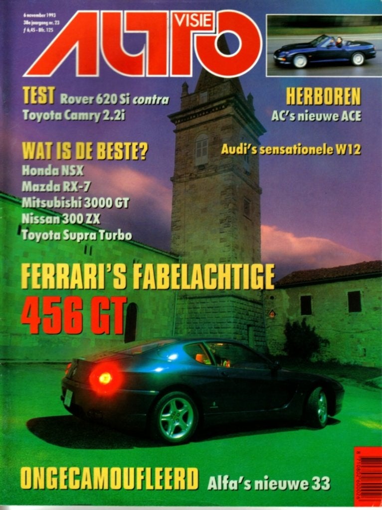Autovisie vergelijkingstest Supra,RX-7,300 ZX,NSX en 3000 GT, Boeken, Ophalen of Verzenden, Gelezen, Algemeen