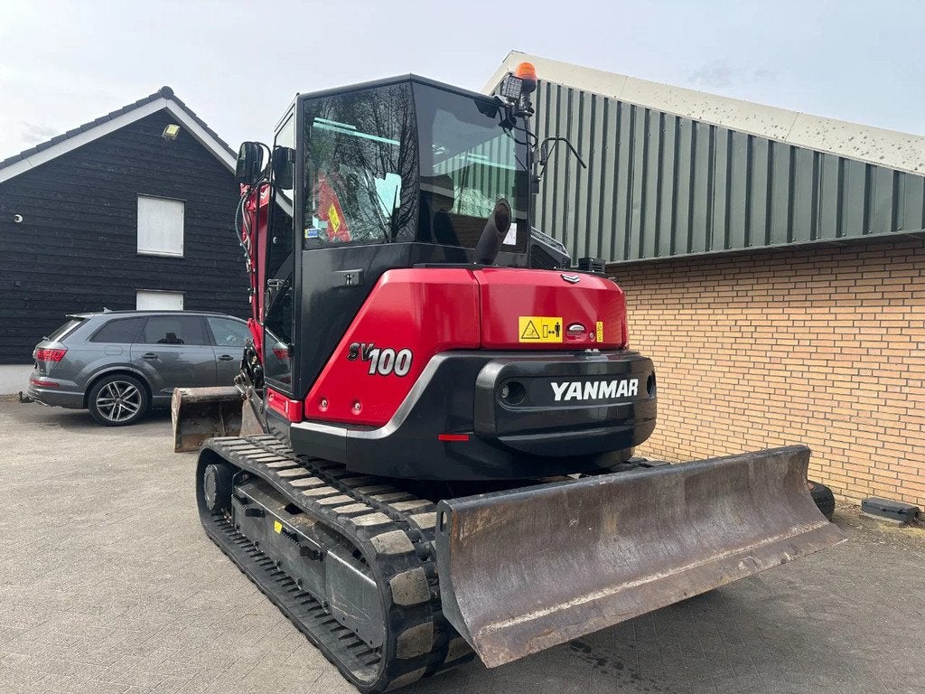 Yanmar SV100-2A-2PB (bj 2022), Zakelijke goederen, Machines en Bouw | Kranen en Graafmachines, Graafmachine