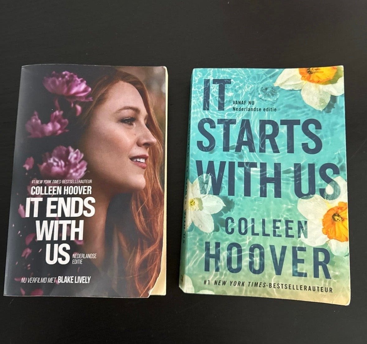 It Ends With Us & It Starts With Us - Colleen Hoover, Boeken, Ophalen of Verzenden, Zo goed als nieuw, Nederland