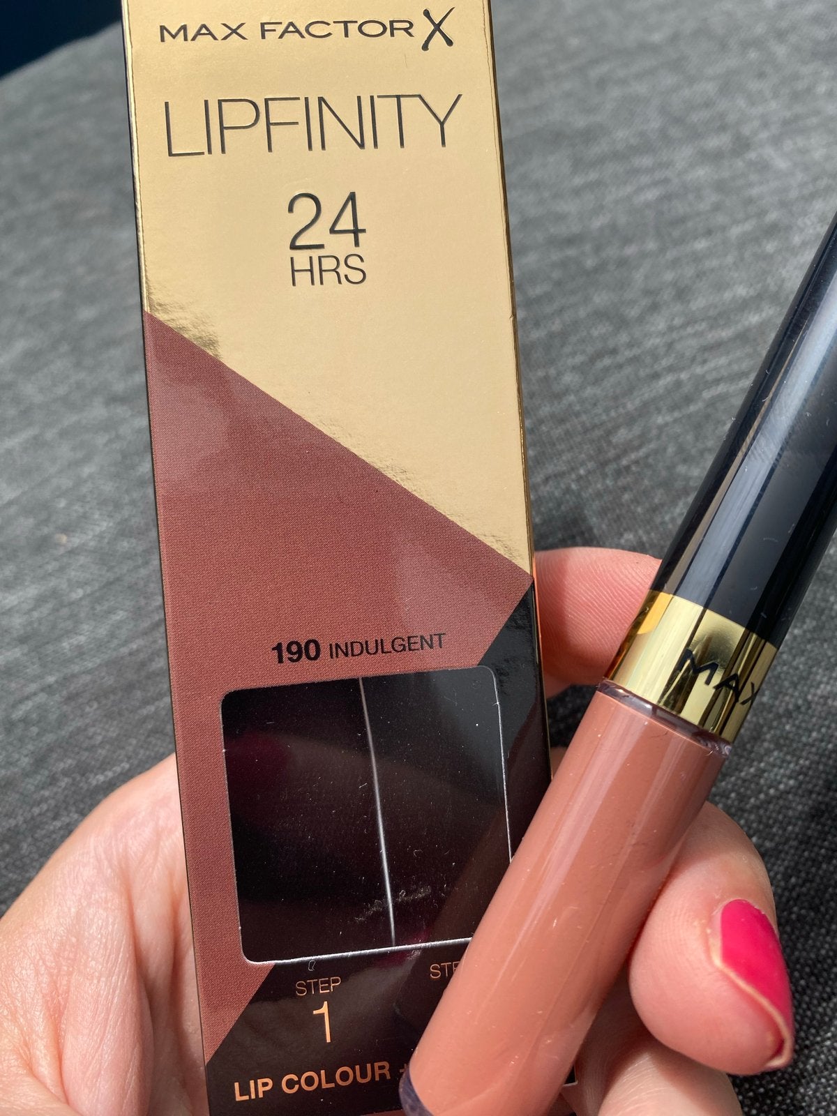 Max Factor Lipfinity 24HRS Lipstick nr. 190 Indulgent, Lippen, Verzenden, Nieuw, Make-up