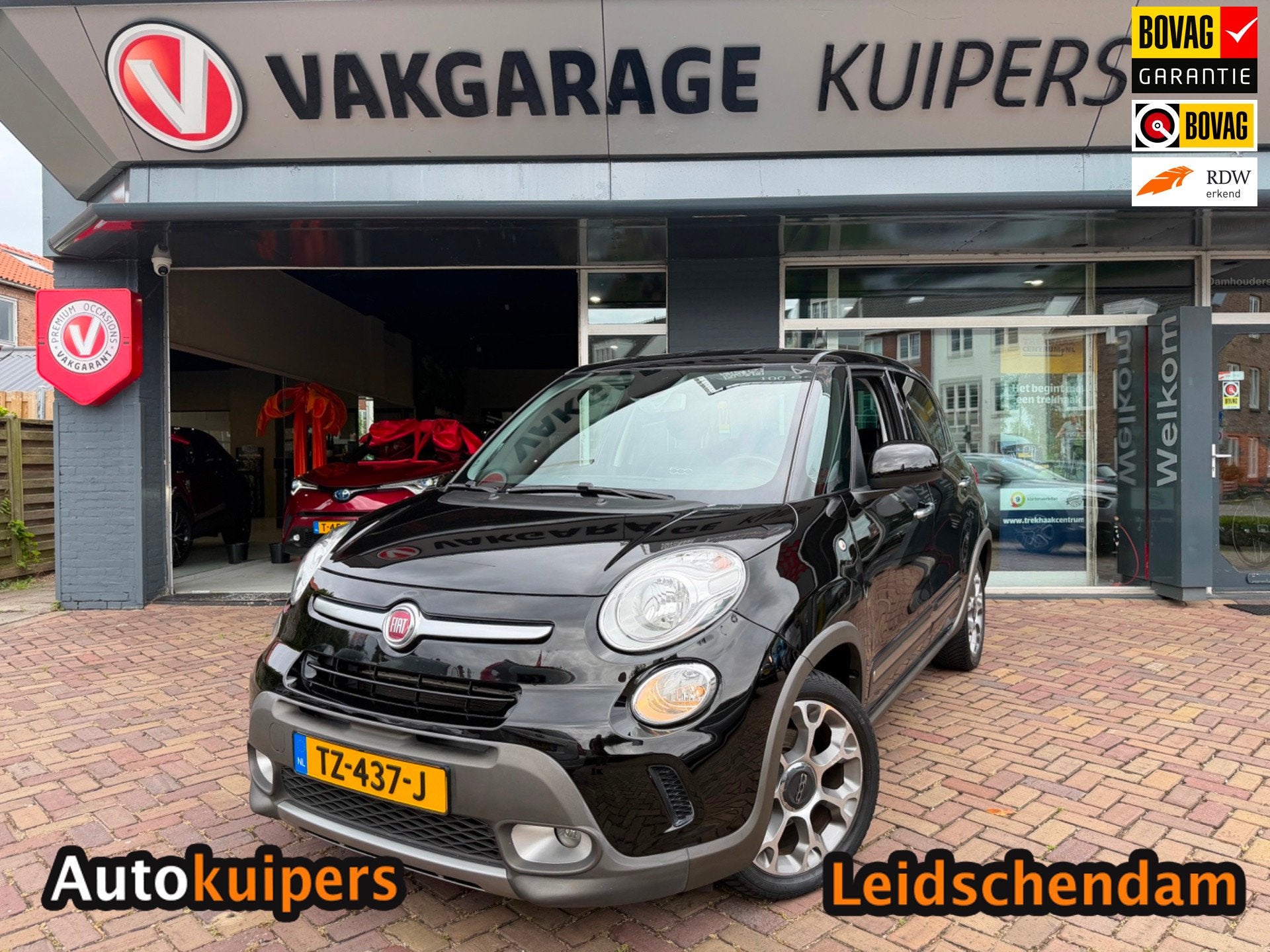 Fiat 500 L 1.4-16V Easy, Auto's, Fiat, Voorwielaandrijving, Stof, Gebruikt, 400 kg