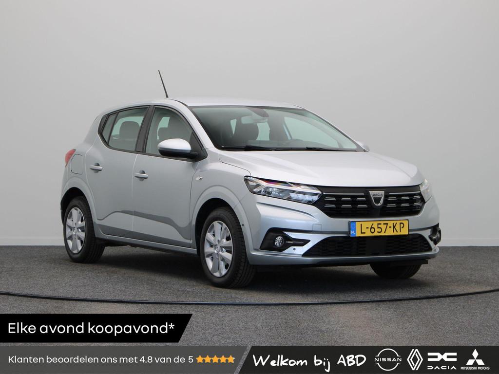 Dacia Sandero 1.0 TCe Bi-Fuel Comfort | Trekhaak | Parkeerse, Auto's, Dacia, Bedrijf, Te koop, Sandero, ABS, Achteruitrijcamera