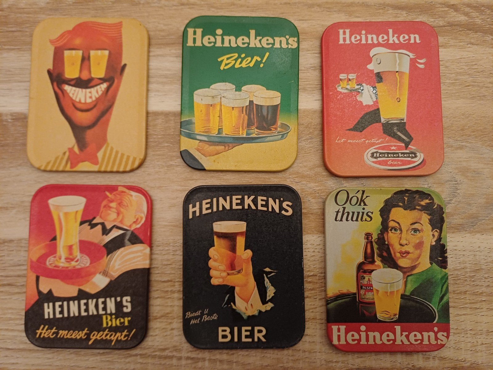 6 styks Aluminium onderzetters met kurk aan de onderkant, Ophalen, Overige merken