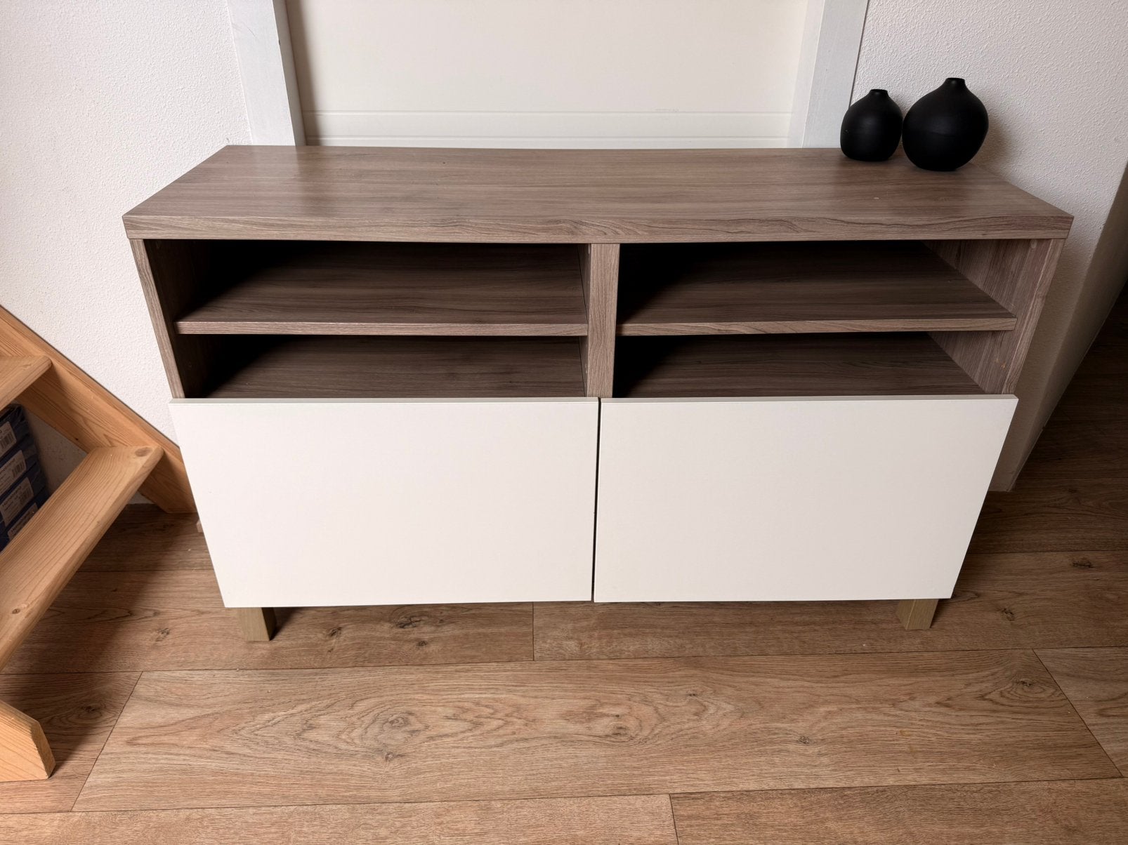 IKEA Besta TV-meubel, Ophalen, 150 tot 200 cm, Zo goed als nieuw, Minder dan 100 cm