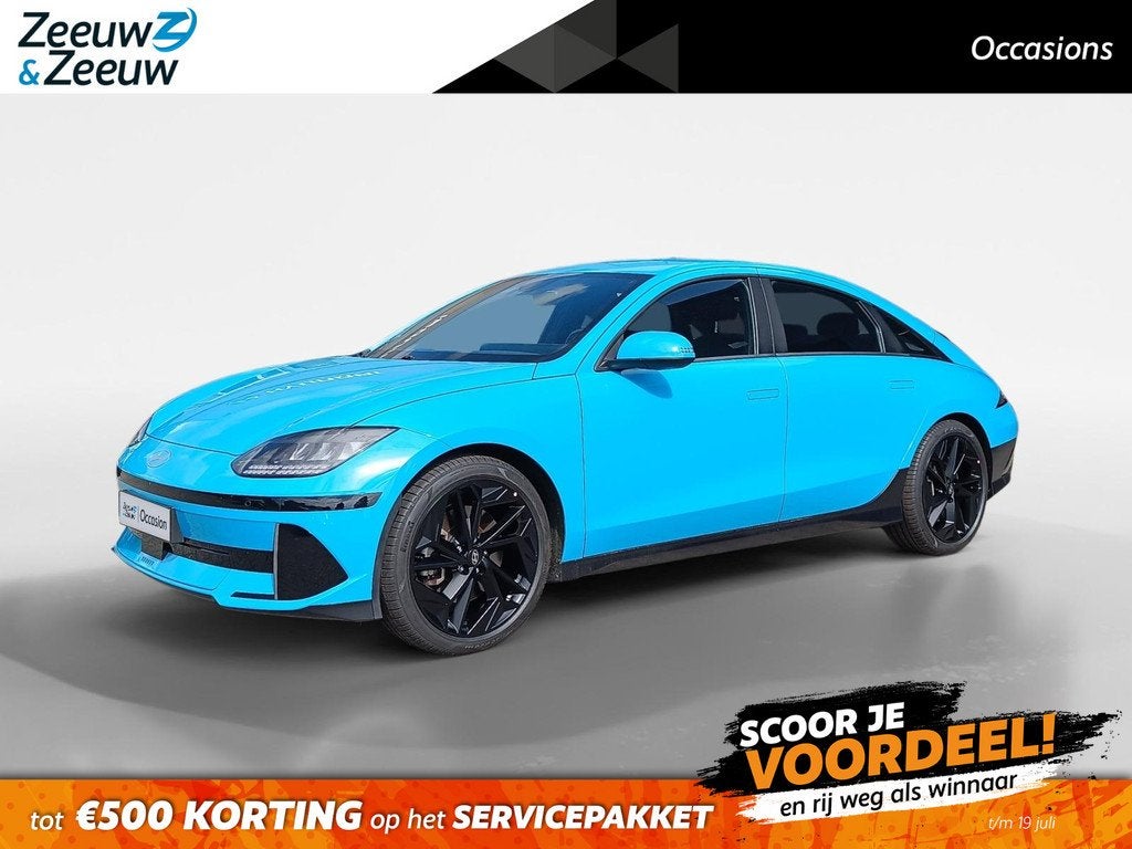 Hyundai IONIQ 6 Style 53 kWh | Lichtmetalen velgen 20'' | Na, Auto's, Hyundai, Bedrijf, Te koop, IONIQ 6, ABS, Achteruitrijcamera